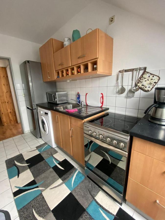 Dachgeschoss Apartment Mit Ausblick Halle  Kültér fotó